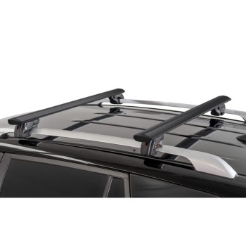 ΜΠΑΡΕΣ ΟΡΟΦΗΣ ΑΛΟΥΜΙΝΙΟΥ FENDER 118 cm ΣΕ ΜΑΥΡΟ ΧΡΩΜΑ ΓΙΑ ΟΡΟΦΗ ΜΕ STANDARD / RAISED RAILS MENABO - 2 ΤΕΜ.