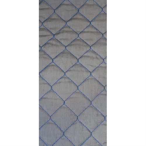 ΠΛΑΤΟΚΑΘΙΣΜΑΤΑ ΨΑΘΑ/ ΒΑΜΒΑΚΕΡΟ ΥΦΑΣΜΑ  ΔΙΠΛΗΣ ΟΨΗΣ STRIPS ΜΠΛΕ/ΓΚΡΙ  (ΦΑΡΔΟΣ 42 CM) 2ΤΕΜ.