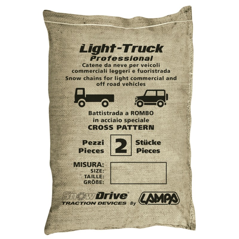 ΑΛΥΣΙΔΕΣ ΧΙΟΝΙΟΥ ΦΟΡΤΗΓΟΥ LIGHT-TRUCK LT03  LAMPA - 2 ΤΕΜ.