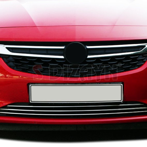 ΔΙΑΚΟΣΜΗΤΙΚΑ ΧΡΩΜΙΟΥ ΕΜΠΡΟΣ ΠΡΟΦΥΛΑΚΤΗΡΑ 3ΤΕΜ. ΓΙΑ OPEL ASTRA K 3/4/5D/SW 2015+