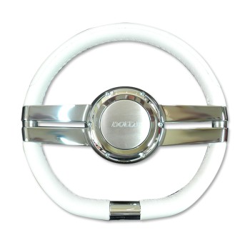 ΤΙΜΟΝΙ FERRARA ΛΕΥΚΟ 350ΜΜ-13.80" ISOTTA - 1 ΤΕΜ.