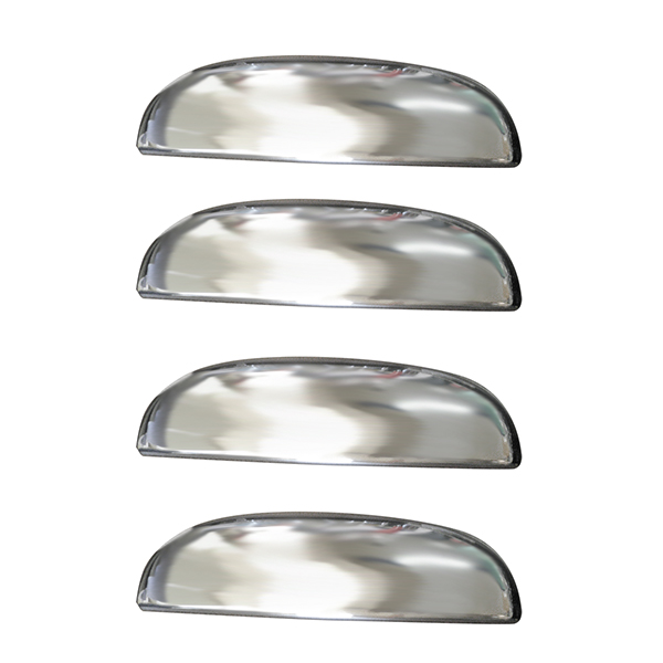 ΧΕΡΟΥΛΙΑ ΠΟΡΤΑΣ ΓΙΑ FIAT ALBEA SEDAN 2002+  ΧΡΩΜΙΟ ΜΕΤΑΛΛΙΚΑ 4ΠΟΡΤΕΣ 4ΤΕΜ