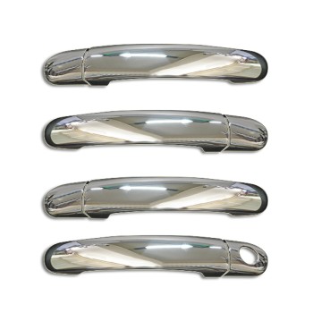 ΧΕΡΟΥΛΙΑ ΠΟΡΤΑΣ ΓΙΑ OPEL ASTRA H HB 5D /SEDAN /SW 04+  ΧΡΩΜΙΟ ΜΕΤΑΛΛΙΚΑ 4ΠΟΡΤΕΣ 4ΤΕΜ