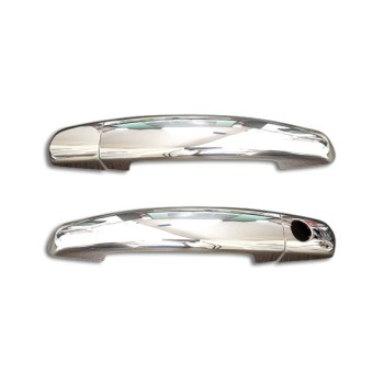 ΧΕΡΟΥΛΙΑ ΠΟΡΤΑΣ ΓΙΑ PEUGEOT 207 HB 3D/CC 06-12  ΧΡΩΜΙΟ ΜΕΤΑΛΛΙΚΑ 2ΠΟΡΤΕΣ 2ΤΕΜ