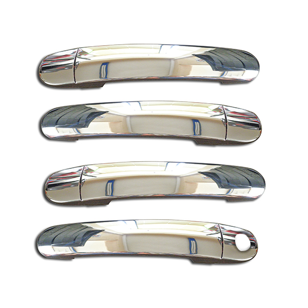 ΧΕΡΟΥΛΙΑ ΠΟΡΤΑΣ ΓΙΑ VW JETTA SEDAN 06-11  ΧΡΩΜΙΟ ΜΕΤΑΛΛΙΚΑ 4ΠΟΡΤΕΣ 4ΤΕΜ