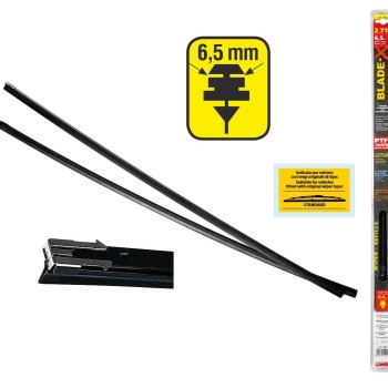 ΛΑΣΤΙΧΑ ΥΑΛΟΚΑΘΑΡΙΣΤΗΡΩΝ 71CMX6,5MM BLADE-X PLUS ΜΕ ΕΠΙΚΑΛΥΨΗ PTFE ΜΕ ΛΑΜΑΚΙΑ ΣΕ ΠΛΑΣΤΙΚΗ BLISTER ΣΥΣΚΕΥΑΣΙΑ