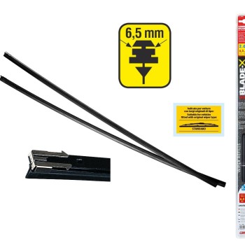 ΛΑΣΤΙΧΑ ΥΑΛΟΚΑΘΑΡΙΣΤΗΡΩΝ 61CMX6,5MM BLADE-X PLUS ΜΕ ΕΠΙΚΑΛΥΨΗ PTFE ΜΕ ΛΑΜΑΚΙΑ ΣΕ ΠΛΑΣΤΙΚΗ BLISTER ΣΥΣΚΕΥΑΣΙΑ