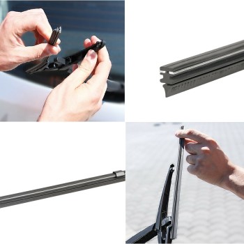 ΛΑΣΤΙΧΟ ΠΙΣΩ ΥΑΛΟΚΑΘΑΡΙΣΤΗΡΑ 29cm R291 ΜΕ ΛΑΜΑ ΑΝΟΞΕΙΔΩΤΟΥ ΧΑΛΥΒΑ ΚΑΙ ΓΡΑΦΙΤΗ - ΕΥΚΟΛΗΣ ΤΟΠΟΘΕΤΗΣΗΣ