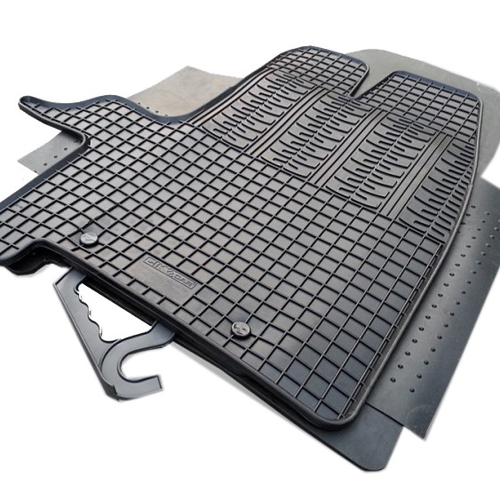 ΜΑΡΚΕ ΠΑΤΑΚΙΑ ΣΕ ΣΚΑΦΗ ΛΑΣΤΙΧΟ ΓΙΑ FORD TRANSIT 2/3ΘΕΣΙΟ 2014+ / TOURNEO CUSTOM 2/3ΘΕΣΙΟ 2012+ (1Η ΣΕΙΡΑ ΚΑΘΙΣΜΑΤΩΝ) ΣΕ ΜΑΥΡΟ ΧΡΩΜΑ ΧΩΡΙΣ ΚΟΥΜΠΩΜΑΤΑ CIK - 3 ΤΕΜ.