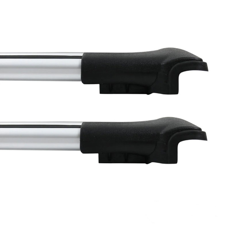 ΜΠΑΡΕΣ ΟΡΟΦΗΣ ΓΙΑ ΧΑΜΗΛΕΣ ΑΛΟΥΜΙΝΙΟΥ ΜΕ ΚΛΕΙΔΙ DACIA DUSTER 2014-2017 OMTEC - 2 τεμ.