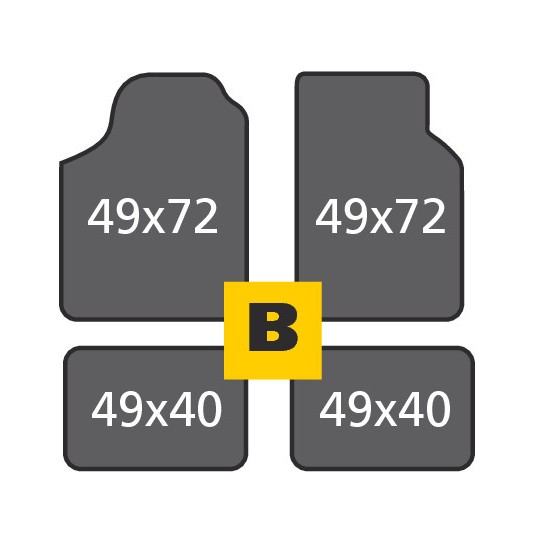 ΠΑΤΑΚΙΑ ΜΟΚΕΤΑ 49x72+49x40 ΓΚΡΙ