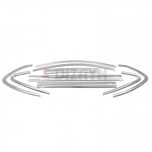 TRIM ΜΑΡΚΕ ΠΑΡΑΘΥΡΩΝ ΑΥΤΟΚΟΛΛΗΤΑ ΧΡΩΜΙΟΥ 12ΤΕΜ. ΓΙΑ OPEL ASTRA J 4D 2012+