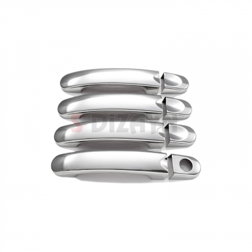 ΧΕΡΟΥΛΙΑ ΠΟΡΤΑΣ ΓΙΑ VW T5 CARAVELLE 2004+  ΧΡΩΜΙΟ ΜΕΤΑΛΛΙΚΑ 4ΤΕΜ.