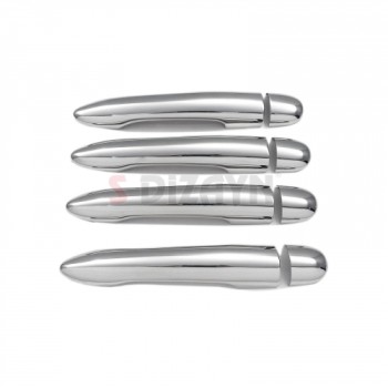 ΧΕΡΟΥΛΙΑ ΠΟΡΤΑΣ ΓΙΑ RENAULT MEGANE HB 5D /SEDAN /SW 04-10  ΧΡΩΜΙΟ ΜΕΤΑΛΛΙΚΑ 4ΠΟΡΤΕΣ 4ΤΕΜ