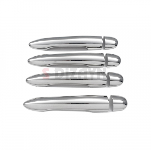 ΧΕΡΟΥΛΙΑ ΠΟΡΤΑΣ ΓΙΑ RENAULT MEGANE HB 5D /SEDAN /SW 04-10  ΧΡΩΜΙΟ ΜΕΤΑΛΛΙΚΑ 4ΠΟΡΤΕΣ 4ΤΕΜ