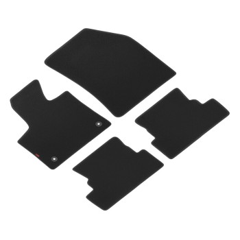 ΜΑΡΚΕ ΠΑΤΑΚΙΑ EXECUTIVE ΜΟΚΕΤΑ ΓΙΑ PEUGEOT 3008 ΥΒΡΙΔΙΚΟ 11/2020+ ΣΕ ΜΑΥΡΟ ΧΡΩΜΑ ME ΚΟΥΜΠΩΜΑΤΑ LAMPA - 4 ΤΕΜ.