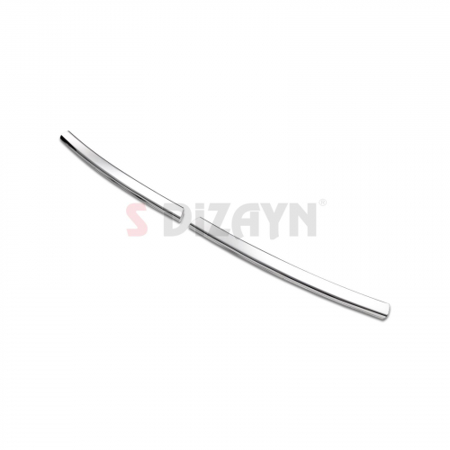 ΔΙΑΚΟΣΜΗΤΙΚΕΣ ΓΡΙΛΙΕΣ ΜΑΣΚΑΣ ΕΜΠΡΟΣ ΧΡΩΜΙΟΥ ΓΙΑ VW GOLF 7 5D 2013+ 2ΤΕΜ. (TRENDLINE)