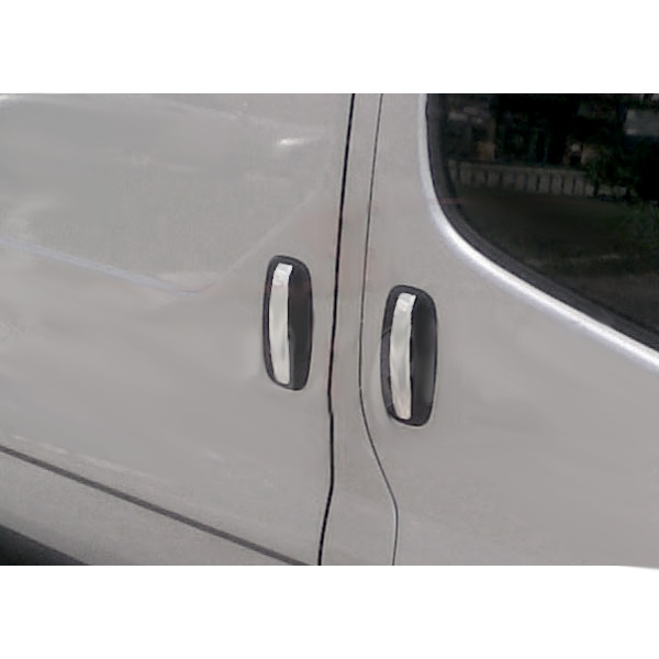 ΧΕΡΟΥΛΙΑ ΠΟΡΤΑΣ ΓΙΑ  ΧΡΩΜΙΟ ΜΕΤΑΛΛΙΚΑ OPEL VIVARO 2001-2010 3ΤΕΜ