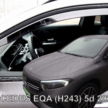 ΑΝΕΜΟΘΡΑΥΣΤΕΣ ΓΙΑ MERCEDES EQA H243 5D 2021+  ΖΕΥΓΑΡΙ ΑΠΟ ΕΥΚΑΜΠΤΟ ΦΙΜΕ ΠΛΑΣΤΙΚΟ HEKO - 2 ΤΕΜ.
