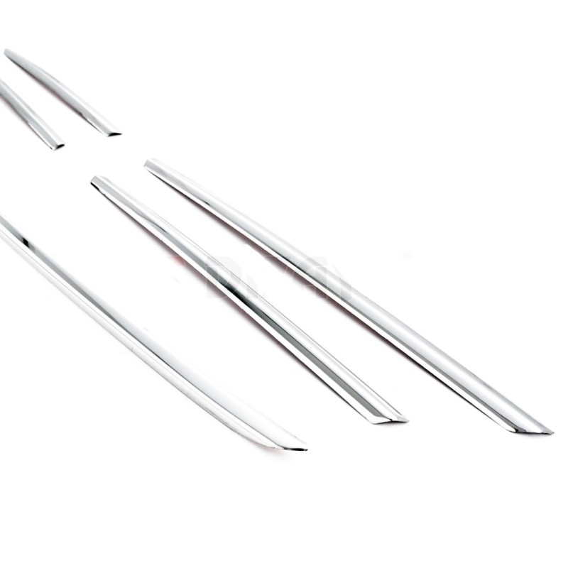 ΔΙΑΚΟΣΜΗΤΙΚΕΣ ΓΡΙΛΙΕΣ ΜΑΣΚΑΣ ΕΜΠΡΟΣ ΧΡΩΜΙΟ ΜΕΤΑΛΛΙΚΕΣ 5 TEM. ΓΙΑ MERCEDES VITO W447 2014+