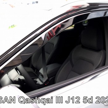 ΑΝΕΜΟΘΡΑΥΣΤΕΣ ΓΙΑ NISSAN QASHQAI J12 5D 2021+ ΖΕΥΓΑΡΙ ΑΠΟ ΕΥΚΑΜΠΤΟ ΦΙΜΕ ΠΛΑΣΤΙΚΟ HEKO - 2 ΤΕΜ.