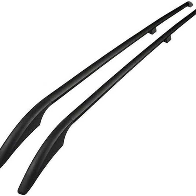 ΜΠΑΡΕΣ ΟΡΟΦΗΣ ΓΙΑ FIAT DOBLO 2010+ /OPEL COMBO 2010-2018 ΠΑΡΑΛΛΗΛΕΣ ΑΛΟΥΜΙΝΙΟΥ L2 ELEGANCE ΜΑΥΡΕΣ OMTEC - 2 TEM.