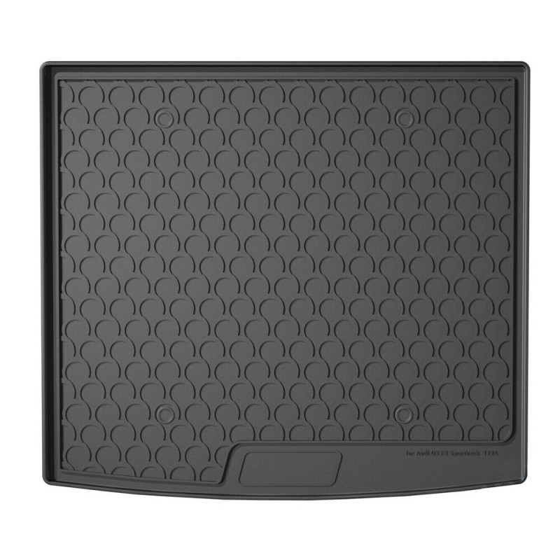 ΜΑΡΚΕ ΠΑΤΑΚΙ ΣΚΑΦΗ ΠΟΡΤ ΜΠΑΓΚΑΖ ΓΙΑ AUDI Q3 SPORTBACK 10/2019+ (ΑΝΩ ΕΠΙΠΕΔΟ) SUMISURA TRUNK MAT ΑΠΟ ΑΟΣΜΟ, ΜΗ ΤΟΞΙΚΟ, ΟΙΚΟΛΟΓΙΚΟ ΚΑΙ ΑΝΑΚΥΚΛΩΣΙΜΟ ΣΥΝΘΕΤΙΚΟ ΛΑΣΤΙΧΟ ΣΕ ΜΑΥΡΟ ΧΡΩΜΑ ΜΕ ΥΠΟΔΟΧΗ ΓΙΑ ΠΡΟΕΚΤΑΣΗ L2519.8 - L2519.9 LAMPA - 1 ΤΕΜ.
