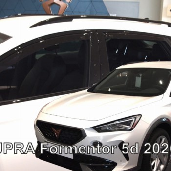 ΑΝΕΜΟΘΡΑΥΣΤΕΣ ΓΙΑ CUPRA FORMENTOR 5D 2020+  ΣΕΤ ΑΥΤΟΚΙΝΗΤΟΥ ΑΠΟ ΕΥΚΑΜΠΤΟ ΦΙΜΕ ΠΛΑΣΤΙΚΟ HEKO - 4 ΤΕΜ.