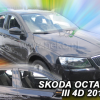 ΑΝΕΜΟΘΡΑΥΣΤΕΣ ΓΙΑ SKODA OCTAVIA 3 A7 4/5D 2013+  LTB ΣΕΤ ΑΥΤΟΚΙΝΗΤΟΥ ΑΠΟ ΕΥΚΑΜΠΤΟ ΦΙΜΕ ΠΛΑΣΤΙΚΟ HEKO - 4 ΤΕΜ.