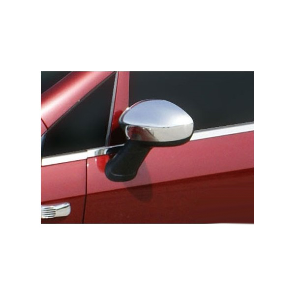 ΚΑΠΑΚΙΑ ΚΑΘΡΕΠΤΩΝ ΓΙΑ FIAT GRANDE PUNTO / EVO 3D / 5D 2005-2009 / LINEA 2007+ ΧΡΩΜΙΟ 2 ΤΕΜ. ΜΕΤΑΛΛΙΚΑ