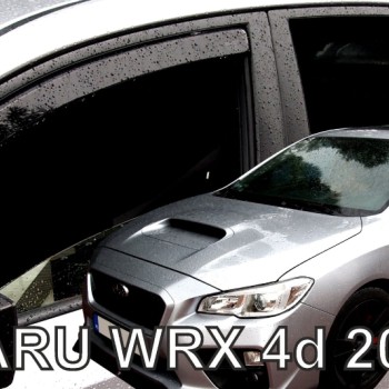 ΑΝΕΜΟΘΡΑΥΣΤΕΣ ΓΙΑ SUBARU WRX 4D 2014+ ΖΕΥΓΑΡΙ ΑΠΟ ΕΥΚΑΜΠΤΟ ΦΙΜΕ ΠΛΑΣΤΙΚΟ HEKO - 2 ΤΕΜ.