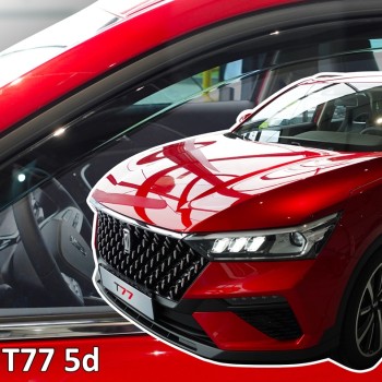 Heko - Ανεμοθραύστες για Bestune T77 5 doors 2020+ Ζευγάρι Απο Εύκαμπτο Φιμέ Πλαστικό - 2 τεμ. (ΑΝΕΜ.29133)