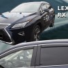 ΑΝΕΜΟΘΡΑΥΣΤΕΣ ΓΙΑ LEXUS RX 5D 2016+ ΣΕΤ ΑΥΤΟΚΙΝΗΤΟΥ ΑΠΟ ΕΥΚΑΜΠΤΟ ΦΙΜΕ ΠΛΑΣΤΙΚΟ HEKO - 4 ΤΕΜ