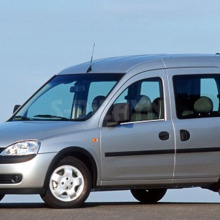 TRIM ΠΑΡΑΘΥΡΩΝ 2ΤΕΜ ΑΝΟΞ.ΑΤΣΑΛΙ ΧΡΩΜΙΟ ΓΙΑ OPEL COMBO C MINI VAN 2001-2011