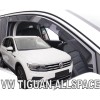 ΑΝΕΜΟΘΡΑΥΣΤΕΣ ΓΙΑ VW TIGUAN II 5D 2015+ / TIGUAN ALLSPACE II 5D 2017+ ΖΕΥΓΑΡΙ ΑΠΟ ΕΥΚΑΜΠΤΟ ΦΙΜΕ ΠΛΑΣΤΙΚΟ HEKO - 2 ΤΕΜ.