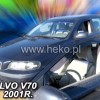 ΑΝΕΜΟΘΡΑΥΣΤΕΣ ΓΙΑ VOLVO V70 5D 2000+ ΚΟΜΒΙ  / VOLVO  XC70 5D 2000-2007     ΖΕΥΓΑΡΙ ΑΠΟ ΕΥΚΑΜΠΤΟ ΦΙΜΕ ΠΛΑΣΤΙΚΟ HEKO - 2 ΤΕΜ.