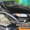 ΑΝΕΜΟΘΡΑΥΣΤΕΣ ΓΙΑ VOLVO S80 4D 2006+/ VOLVO V70 /XC 5D 2007-2016 ΖΕΥΓΑΡΙ ΑΠΟ ΕΥΚΑΜΠΤΟ ΦΙΜΕ ΠΛΑΣΤΙΚΟ HEKO - 2 ΤΕΜ.