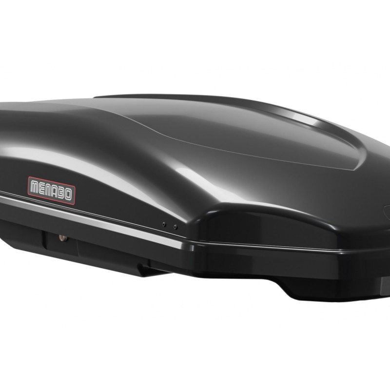 ΜΠΑΓΚΑΖΙΕΡΑ ΟΡΟΦΗΣ SATELLITE 330 BLACK ΣΕ ΜΑΥΡΟ ΧΡΩΜΑ ΜΕ ΓΥΑΛΙΣΤΕΡΗ ΥΦΗ MENABO - 1 ΤΕΜ.