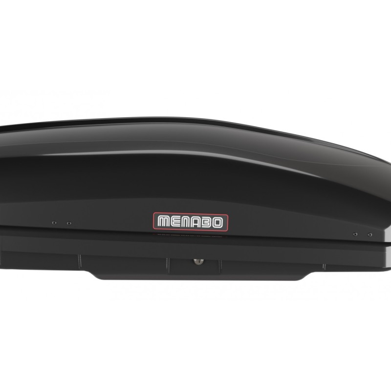 ΜΠΑΓΚΑΖΙΕΡΑ ΟΡΟΦΗΣ SATELLITE 330 BLACK ΣΕ ΜΑΥΡΟ ΧΡΩΜΑ ΜΕ ΓΥΑΛΙΣΤΕΡΗ ΥΦΗ MENABO - 1 ΤΕΜ.