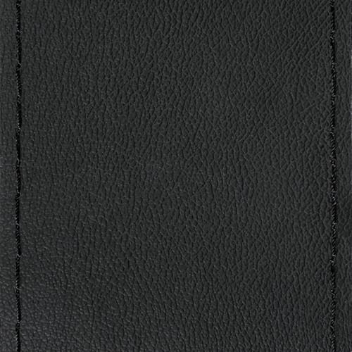ΡΑΦΤΟ ΚΑΛΥΜΜΑ ΤΙΜΟΝΙΟΥ  ΔΕΡΜΑΤΙΝΟ STANDARD ΜΑΥΡΟ ΜΕ ΜΑΥΡΗ ΡΑΦΗ