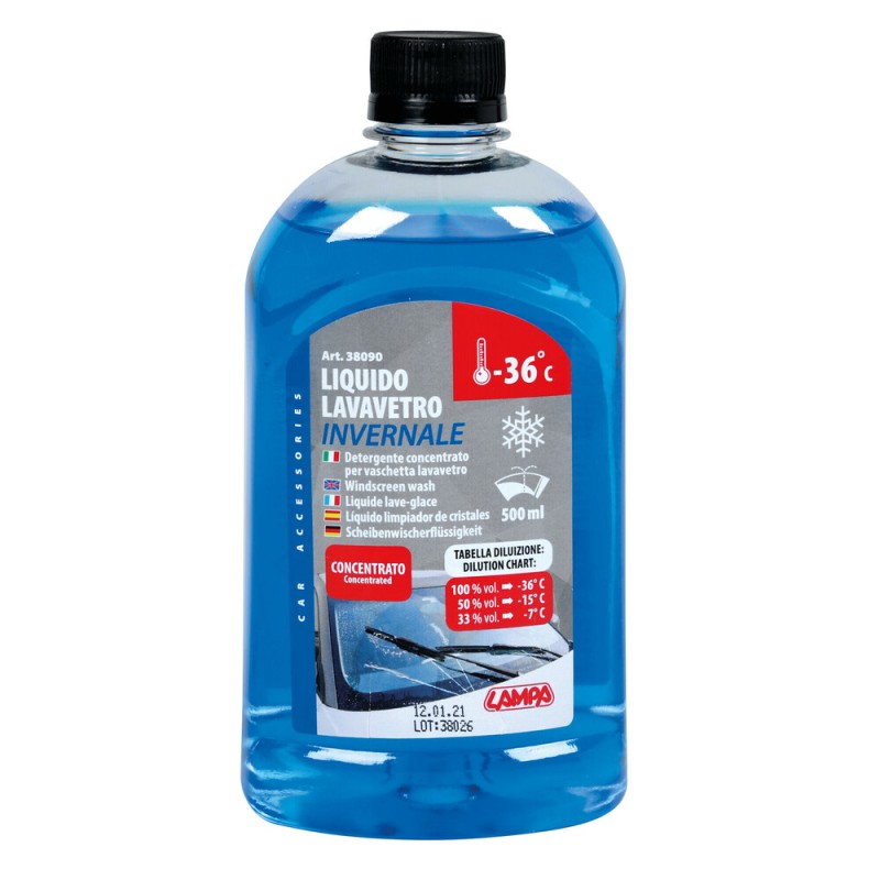 ΥΓΡΟ ΠΑΡΜΠΡΙΖ (ΥΑΛΟΚΑΘΑΡΙΣΤΗΡΩΝ) SCREEN WASH -36° C 500 ml
