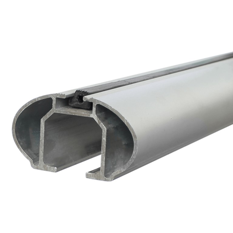 ΜΠΑΡΕΣ ΟΡΟΦΗΣ ΑΛΟΥΜΙΝΙΟΥ BRIO 120 cm ΣΕ ΑΣΗΜΙ ΧΡΩΜΑ ΓΙΑ ΟΡΟΦΗ ΜΕ RAISED RAILS MENABO - 2 ΤΕΜ.