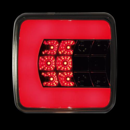 ΑΡΙΣΤΕΡΟ ΠΙΣΩ ΦΑΝΑΡΙ 12/24V C-LED LOOK (25 LED) - 1ΤΕΜ.