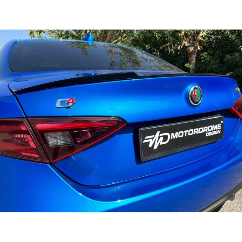Αεροτομή Πορτ Μπαγκάζ για Alfa Romeo Giulia 2015+  από Πολυουρεθάνη Motordrome Design - 1 τεμ.