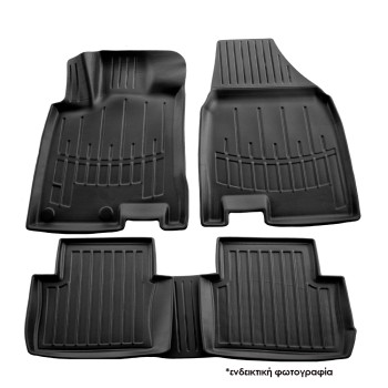 ΠΑΤΑΚΙA ΛΑΣΤΙΧΟ ΣΕ ΣΚΑΦΗ ME KOYMΠΩΜΑΤΑ ΓΙΑ NISSAN PATROL Y61 5D 1997-2013 RACE AXION - 3 Τεμ.