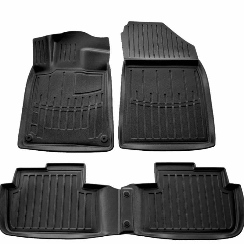 PEUGEOT 407 4D 2004>2011 ΠΑΤ.ΜΑΡΚ.ΛΑΣΤΙΧΟ ΣΚΑΦΑΚΙΑ (ΜΕ ΚΟΥΜΠΩΜΑΤΑ) 4ΤΕΜ.