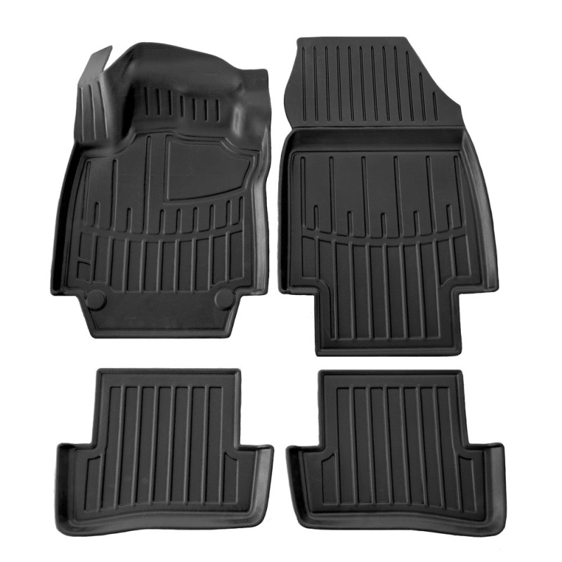 ΠΑΤΑΚΙA ΛΑΣΤΙΧΟ ΣΕ ΣΚΑΦΗ ME KOYMΠΩΜΑΤΑ ΓΙΑ RENAULT CAPTUR 5D 2013-2019 RACE AXION - 4 Τεμ.