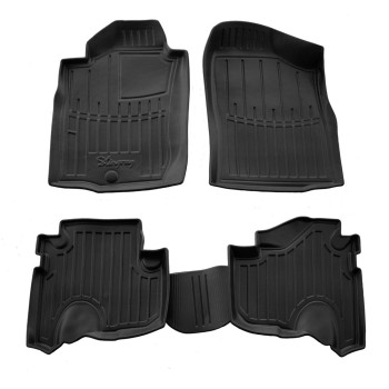 ΠΑΤΑΚΙA ΛΑΣΤΙΧΟ ΣΕ ΣΚΑΦΗ ME KOYMΠΩΜΑΤΑ ΓΙΑ TOYOTA LAND CRUISER PRADO J95 3D 1996-2002 RACE AXION - 4 Τεμ.