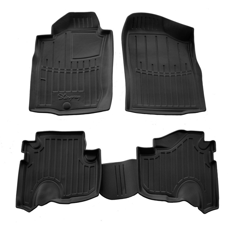 ΠΑΤΑΚΙA ΛΑΣΤΙΧΟ ΣΕ ΣΚΑΦΗ ME KOYMΠΩΜΑΤΑ ΓΙΑ TOYOTA LAND CRUISER PRADO J95 3D 1996-2002 RACE AXION - 4 Τεμ.