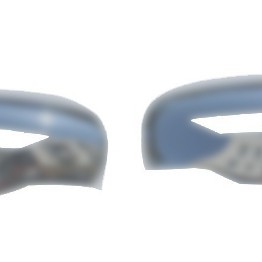 ΚΑΠΑΚΙΑ ΚΑΘΡΕΠΤΩΝ ΓΙΑ NISSAN X-TRAIL SUN T32 2014+ /JUKE/QASHQAI ΧΡΩΜΙΟΥ ΣΑΤΙΝΕ 2 ΤΕΜ. ΜΕΤΑΛΛΙΚΑ